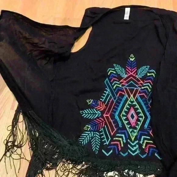 Xhilaration Women’s Black Cardigan Vest Size Small - Picture 6 of 10